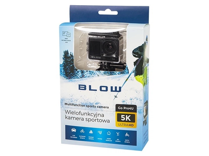 Kamera wideo Blow 78-568 GoPro4U sportowa 11 5K WiFi (5900804130635) - obraz 9