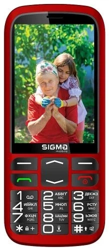Мобильный телефон mobile Comfort 50 Optima Type-C Red Sigma (2000003326938) - Фото 2 Мобильный телефон mobile Comfort 50 Optima Type-C Red Sigma (2000003326938) - изображение 2