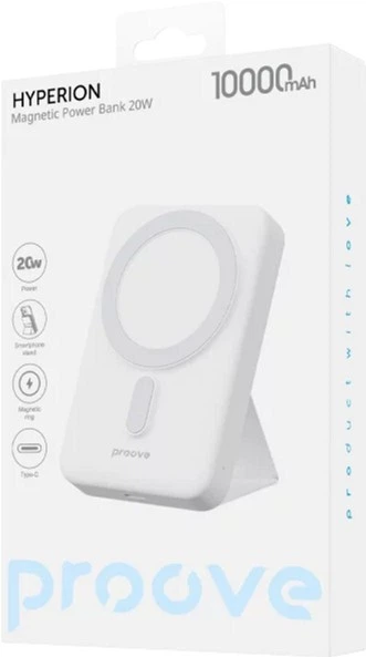 Powerbank Proove Hyperion 2025 10000mAh 20W White (PBHN15020002) - obraz 2