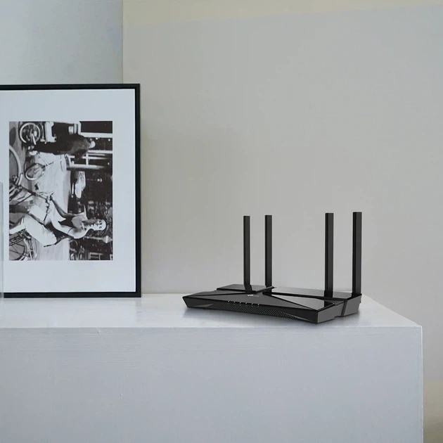 Маршрутизатор TP-LINK Archer AX23 WiFi6 / AX1800 / 1 Гбіт/с / Підтримка технології OneMESH Чорний - Фото 5 Маршрутизатор TP-LINK Archer AX23 WiFi6 / AX1800 / 1 Гбіт/с / Підтримка технології OneMESH Чорний - зображення 5