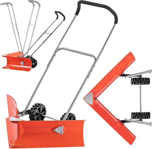 Скрепер для снігу на колесах Kadax Dunet K9116 105 см - зображення 3