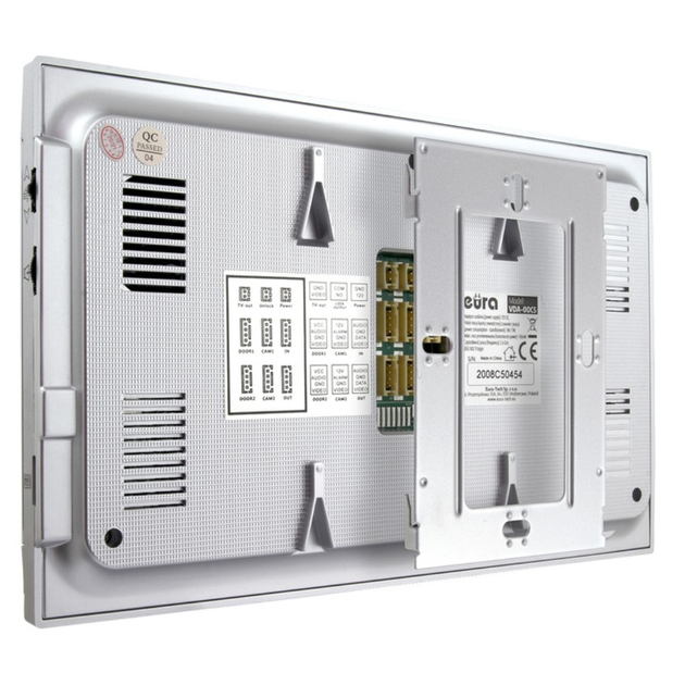 Видеодомофон Eura-Tech C51A101 IP65 960P WiFi ночное освещение Белый - изображение 3