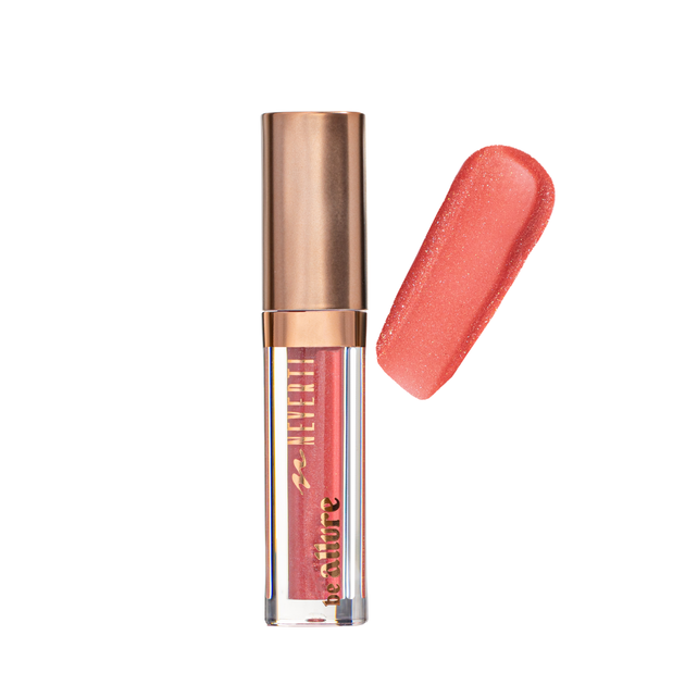 Блеск для губ Neverti Shine Lipgloss шиммерный 3 мл (NP803 ), 006 Glam Up Терракотовый - изображение 3