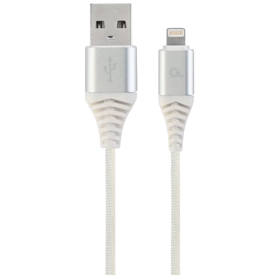 Кабель Cablexpert CC-USB2B-AMLM-1M-BW2 USB A - Lightning 1м - Фото 1 Кабель Cablexpert CC-USB2B-AMLM-1M-BW2 USB A - Lightning 1м - зображення 1