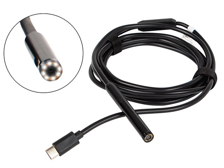 Endoskop Prolech 14-404 z kamerą dwuobiektywowa 7.9 mm 2 m WiFi (5900804139201) - obraz 2