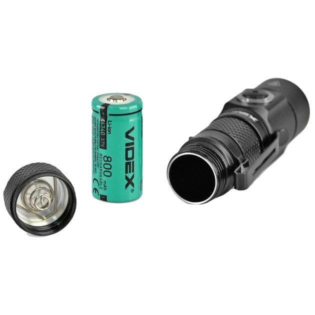 Портативный светодиодный фонарик VIDEX VLF-A351 300Lm 5000K - Фото 6 Портативный светодиодный фонарик VIDEX VLF-A351 300Lm 5000K - изображение 6