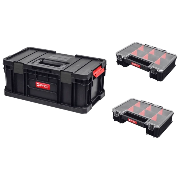 Ящик для інструментів QBRICK SYSTEM TWO Toolb.+2 x QS TWO Org.Multi - Фото 1 Ящик для інструментів QBRICK SYSTEM TWO Toolb.+2 x QS TWO Org.Multi - зображення 1