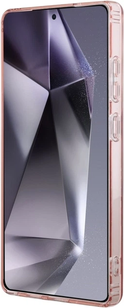 Панель Guess Glitter Circle Classic Logo MagSafe для Samsung Galaxy S25 Ultra Pink (3666339449780) - зображення 5