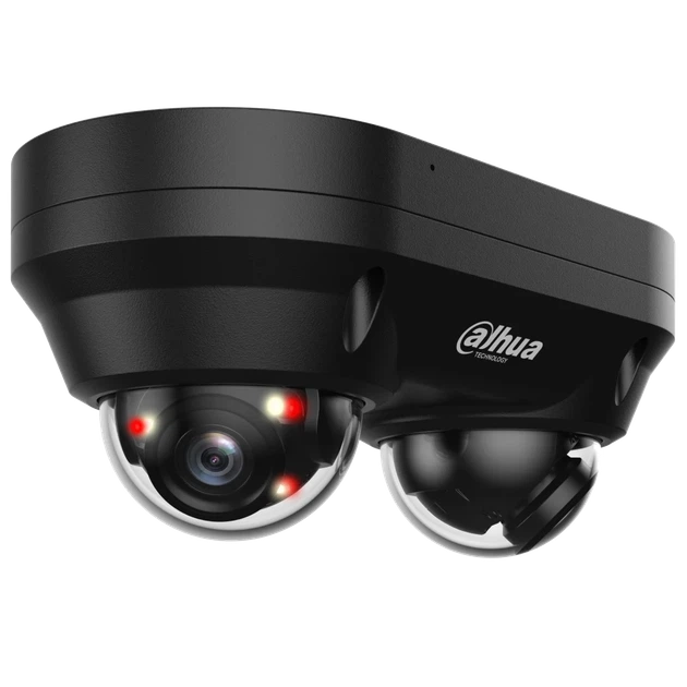 IP видеокамера Dahua DH-IPC-HDBW2449F-AS-E2-IL-Black 2x4MP - Фото 2 IP видеокамера Dahua DH-IPC-HDBW2449F-AS-E2-IL-Black 2x4MP - изображение 2