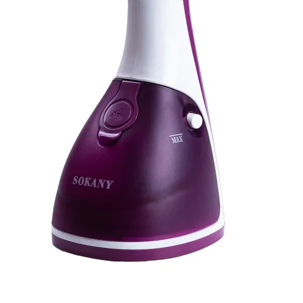 Ручний відпарювач SOKANY AJ-2205 1200 Вт, фіолетовий - Фото 4 Ручний відпарювач SOKANY AJ-2205 1200 Вт, фіолетовий - изображение 4