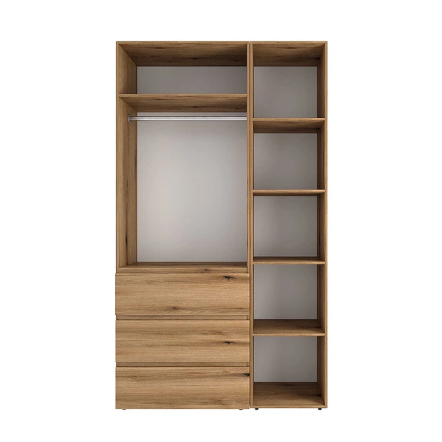 Шкаф распашной комбинированый №2 Light 1200x500x2200 Дуб эвок прибрежный (GALTK0210000000) - изображение 2