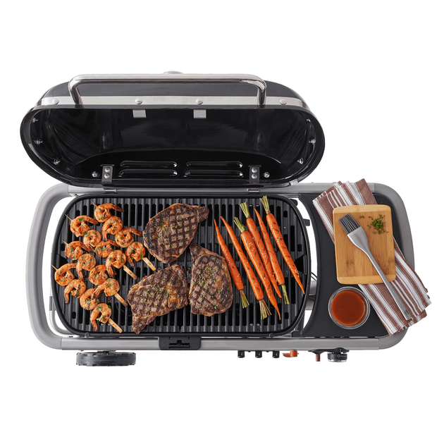 Портативный газовый гриль Weber Traveler 9010075 - изображение 3