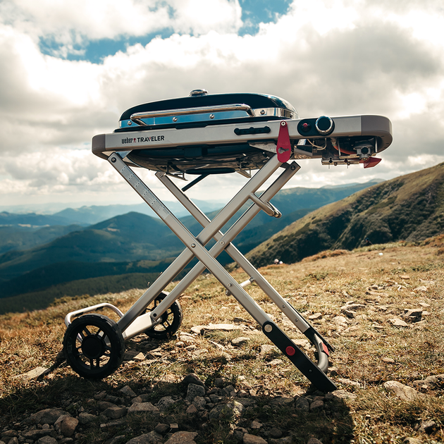Портативный газовый гриль Weber Traveler 9010075 - изображение 7