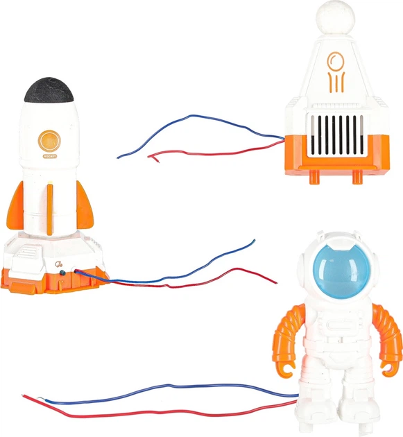 Навчальний набір KIK Маленький електрик - космічна станція KX2916_2 (5903039769403) - зображення 6