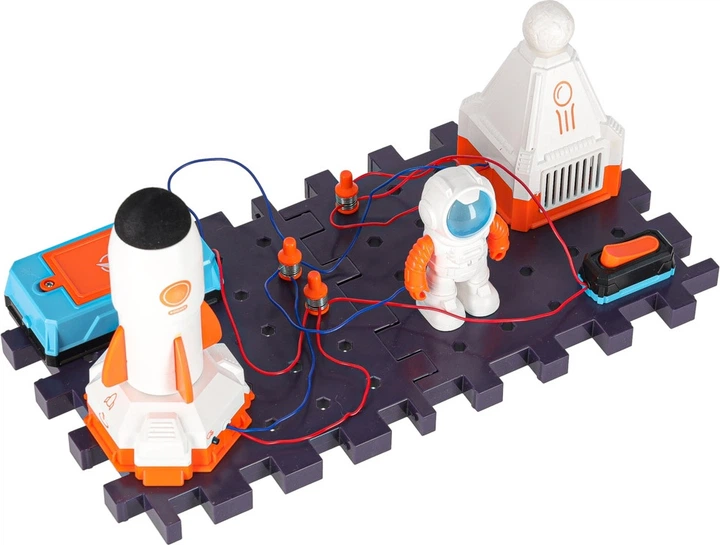 Навчальний набір KIK Маленький електрик 45 елементів + 12 карток KX2916 (5903039769380) - зображення 5