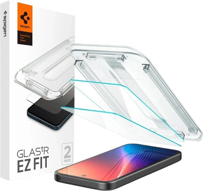 Захисне скло Spigen Glas.TR EZ FIT для Google Pixel 9A 2 шт. (8809971237680) - зображення 7