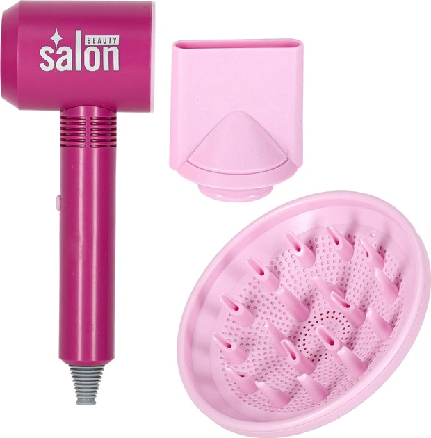 Zestaw fryzjerski KIK ze światłem i dźwiękiem 15 elementów KX2946 (5903039769007) - obraz 4