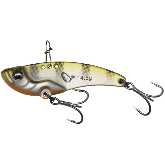 Цикада Savage Gear Vib Blade 45mm 8.5g Olive Stripes - Фото 1 Цикада Savage Gear Vib Blade 45mm 8.5g Olive Stripes - зображення 1