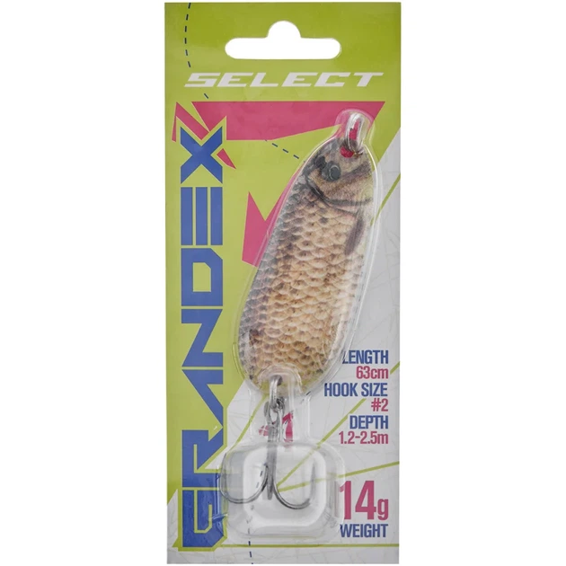 Блесна Select Grandex 14.0g 63mm S50 - Фото 2 Блесна Select Grandex 14.0g 63mm S50 - изображение 2