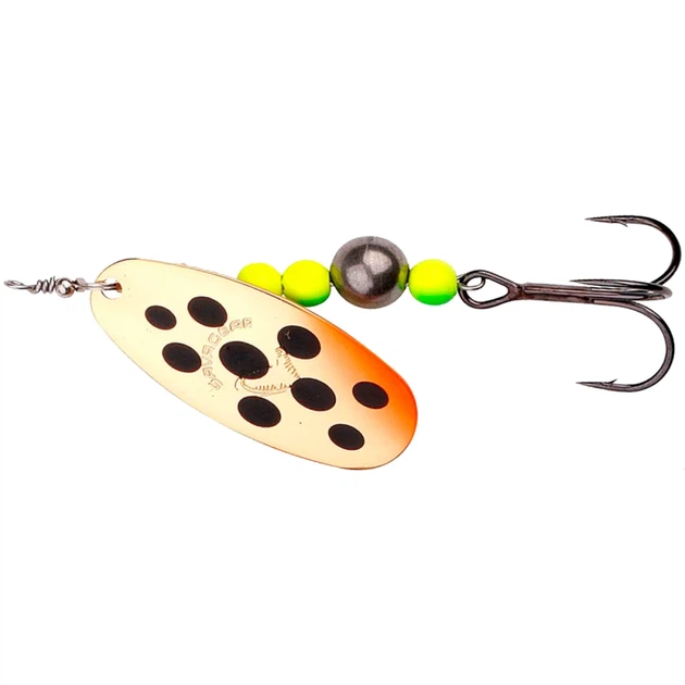 Блешня Savage Gear Caviar Spinner #4 18.0 g 05-Firetiger - Фото 1 Блешня Savage Gear Caviar Spinner #4 18.0 g 05-Firetiger - зображення 1