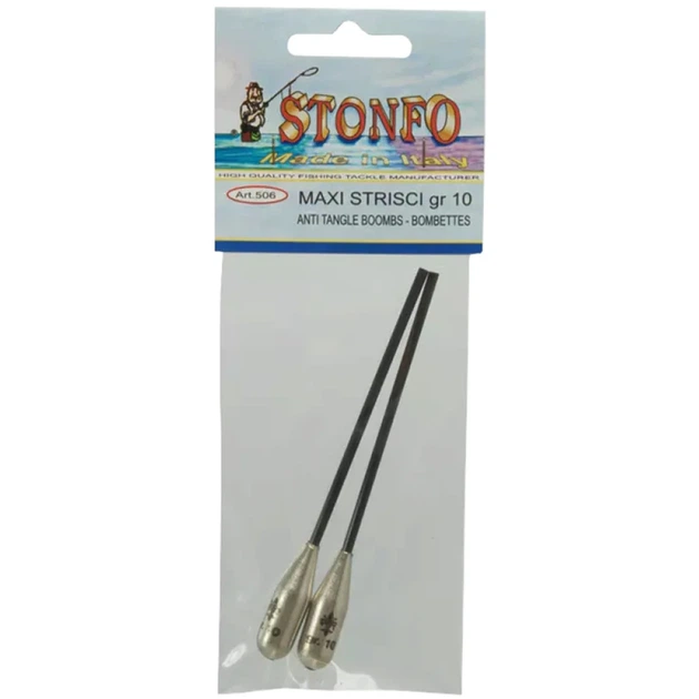 Бомбарда Stonfo 258 Anti Tangle Bombs 4.0g (1 шт/уп) - Фото 1 Бомбарда Stonfo 258 Anti Tangle Bombs 4.0g (1 шт/уп) - изображение 1