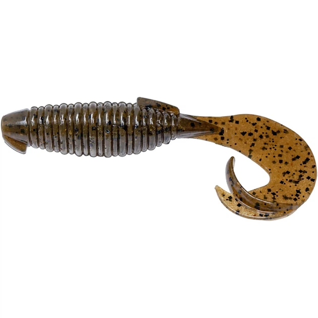 Силікон Keitech Flapper Grub 4" #101 Green Pumpkin PP. (7 шт/уп) - Фото 1 Силікон Keitech Flapper Grub 4" #101 Green Pumpkin PP. (7 шт/уп) - зображення 1