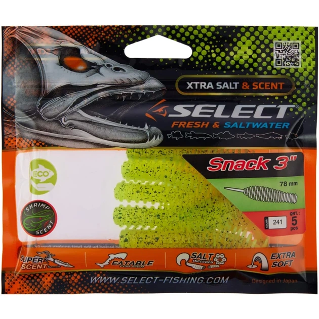 Силикон Select Snack 3" #241 (5 шт/уп) - Фото 2 Силикон Select Snack 3" #241 (5 шт/уп) - изображение 2