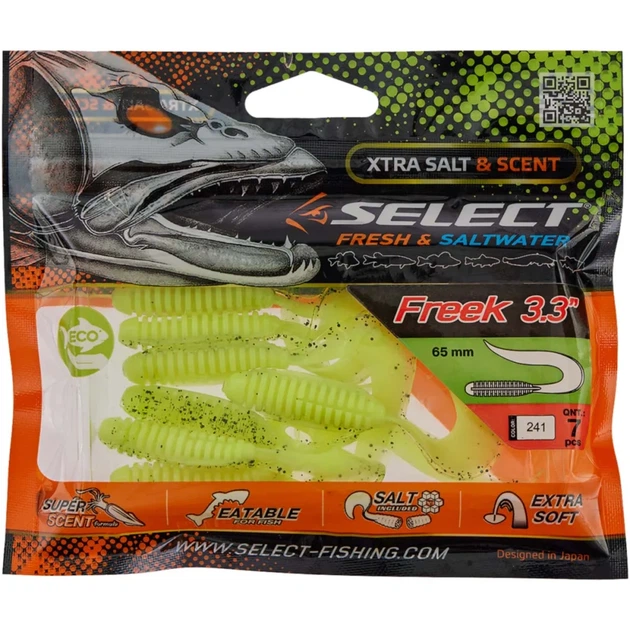 Силикон Select Freek 3.3" #241 (7 шт/уп) - изображение 2