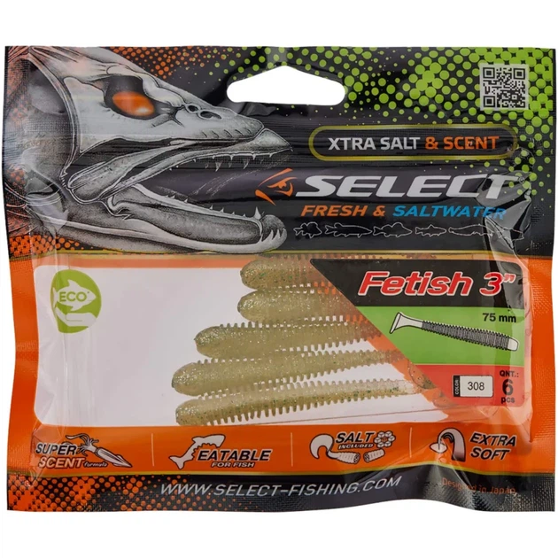 Силикон Select Fetish 3" #308 (6 шт/уп) - изображение 2