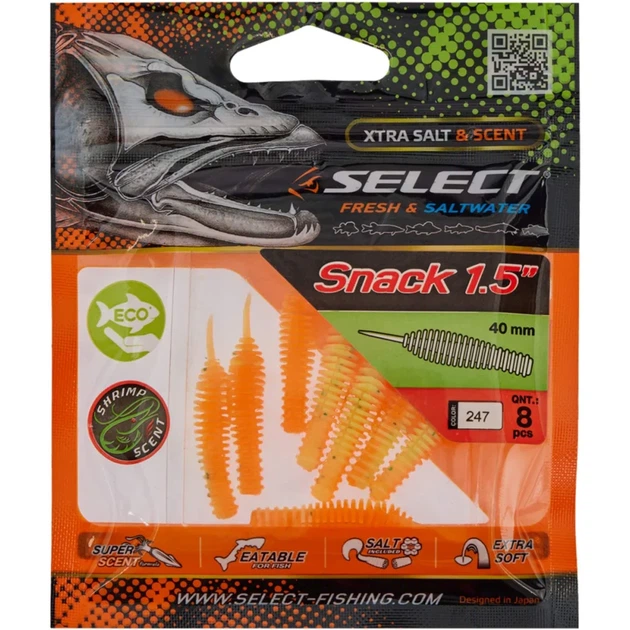 Силикон Select Snack 1.5" #247 (8 шт/уп) - изображение 2