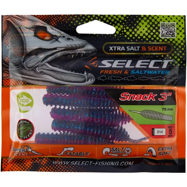 Силикон Select Snack 3" #314 (5 шт/уп) - Фото 2 Силикон Select Snack 3" #314 (5 шт/уп) - изображение 2