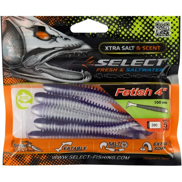 Силикон Select Fetish 4" #280 (5 шт/уп) - изображение 2