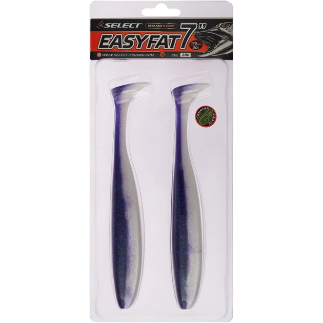 Силикон Select Easy Fat 7" #280 (2 шт/уп) - изображение 2