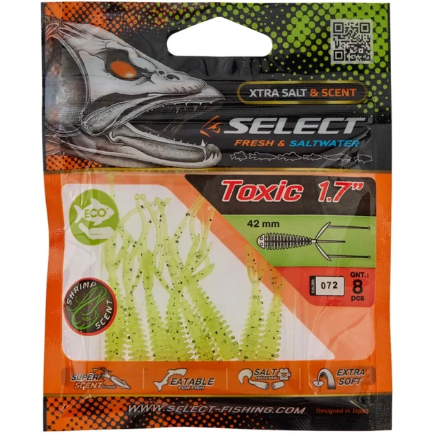 Силикон Select Toxic 1.7" #072 (8 шт/уп) - изображение 2