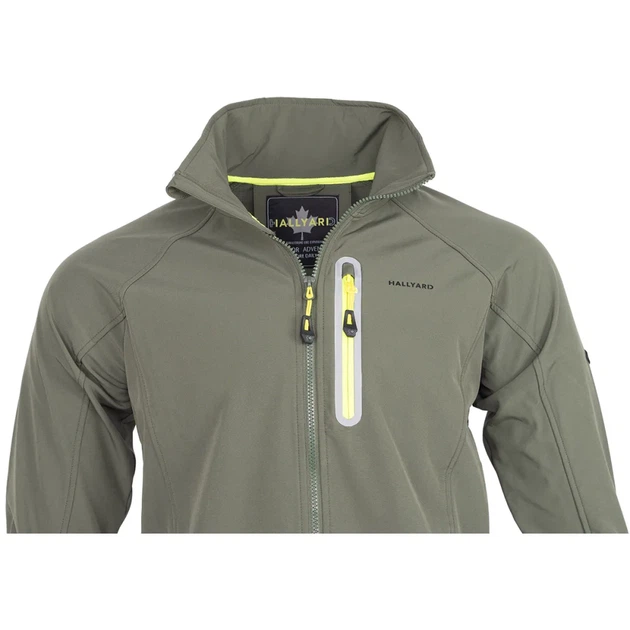 Куртка Hallyard Sixten 002 SoftShell 4XL Оливковий - Фото 6 Куртка Hallyard Sixten 002 SoftShell 4XL Оливковий - зображення 6