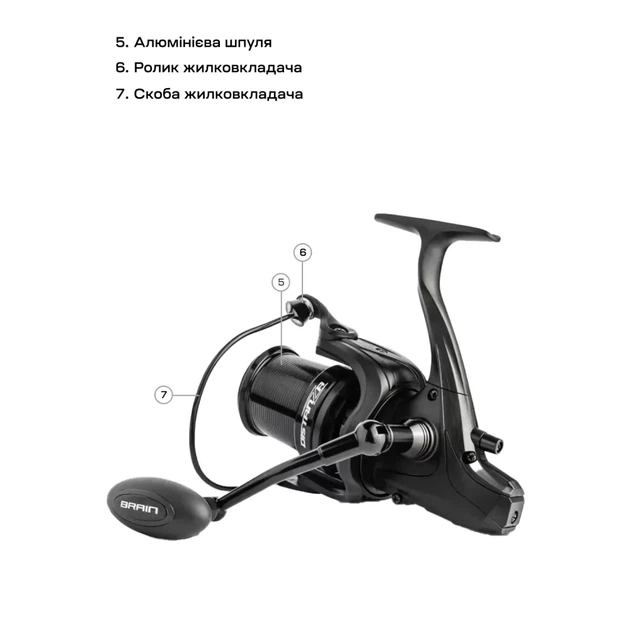 Катушка Brain Distanza 6000S 9+1BB - Фото 8 Катушка Brain Distanza 6000S 9+1BB - изображение 8