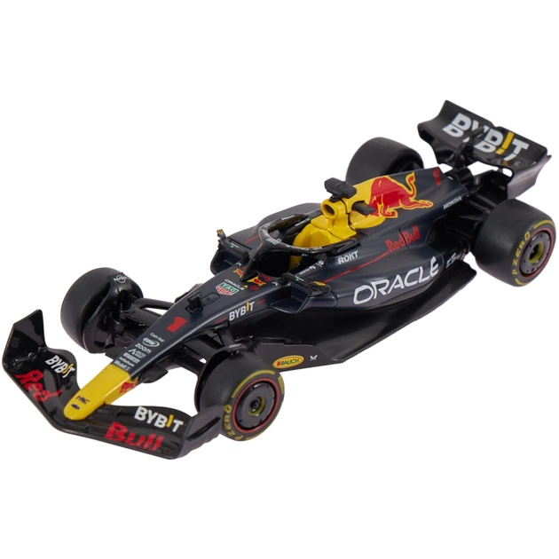 Машинка Rastar Red Bull F1 RB19 1:32 Темно синій - Фото 1 Машинка Rastar Red Bull F1 RB19 1:32 Темно синій - зображення 1