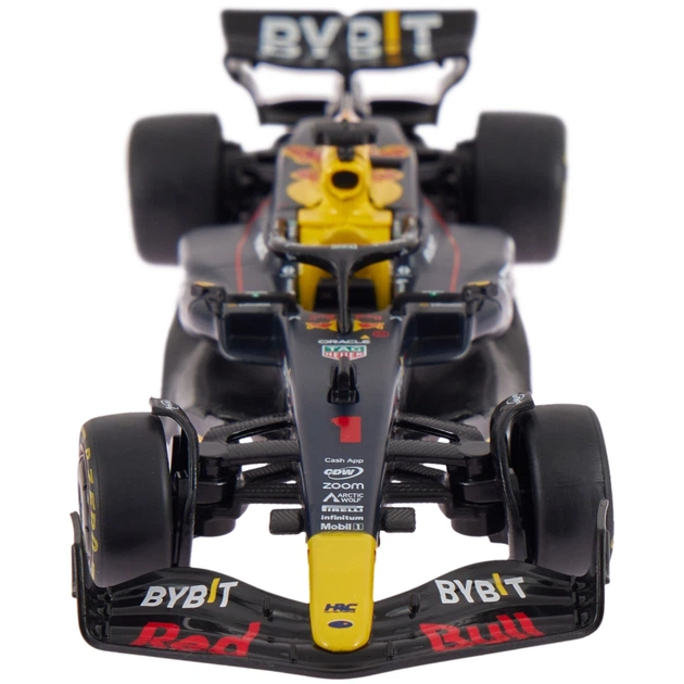 Машинка Rastar Red Bull F1 RB19 1:32 Темно синій - Фото 5 Машинка Rastar Red Bull F1 RB19 1:32 Темно синій - зображення 5