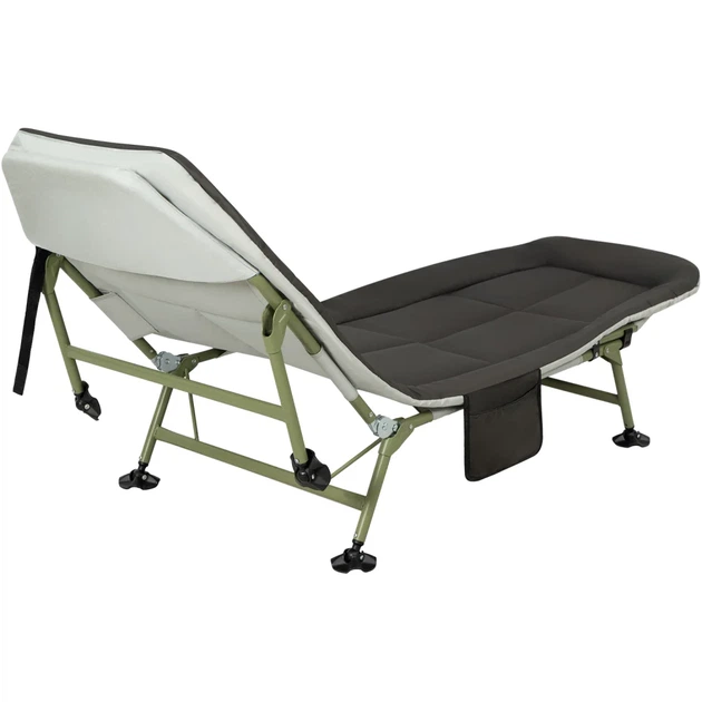 Розкладачка X-Fish Camp Bed+ 190х64х30cm Grey - Фото 4 Розкладачка X-Fish Camp Bed+ 190х64х30cm Grey - зображення 4