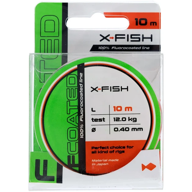 Флюорокарбон X-Fish FCoated 10m 0.40mm 12.0kg - Фото 2 Флюорокарбон X-Fish FCoated 10m 0.40mm 12.0kg - изображение 2