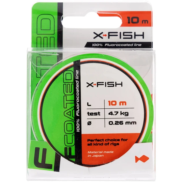 Флюорокарбон X-Fish FCoated 10m 0.26mm 4.7kg - зображення 2