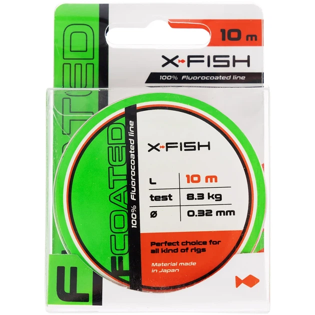 Флюорокарбон X-Fish FCoated 10m 0.32mm 8.3kg - зображення 2
