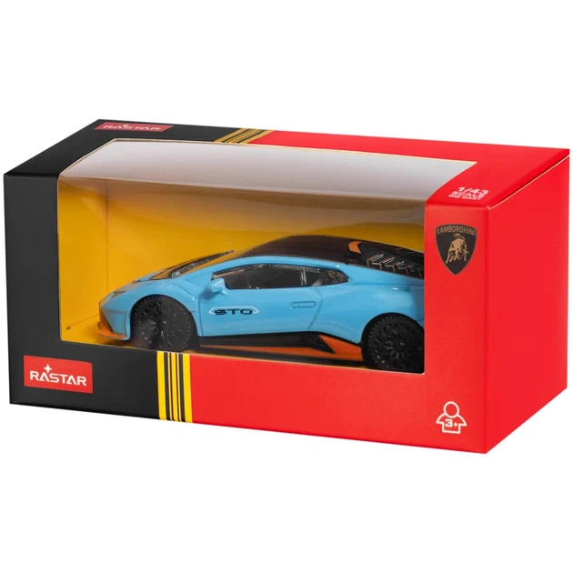 Машинка Rastar Lamborghini Huracan STO 1:43 Синий - изображение 5