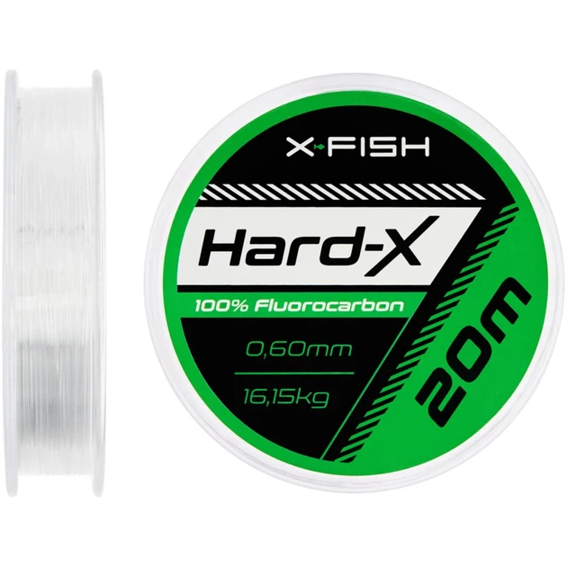 Флюорокарбон X-Fish Hard-X 20m (clear) 0.60mm 16.15kg - Фото 1 Флюорокарбон X-Fish Hard-X 20m (clear) 0.60mm 16.15kg - изображение 1