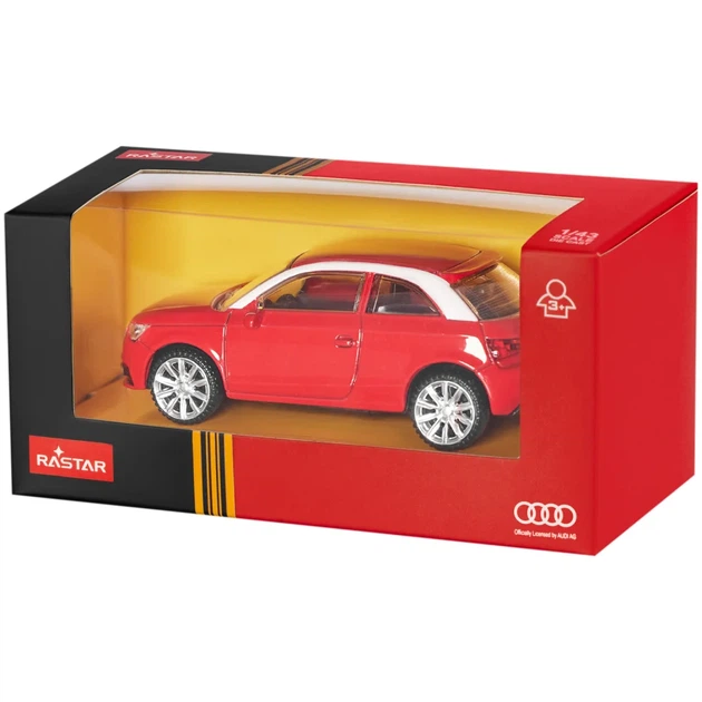 Машинка Rastar Audi A1 1:43 Красный - изображение 2