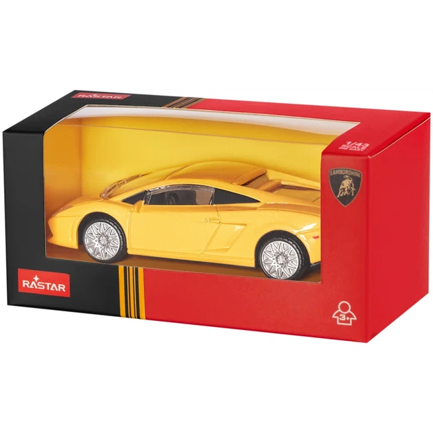 Машинка Rastar Lambroghini Gallardo LP560-4 1:40 Жовтий - зображення 4