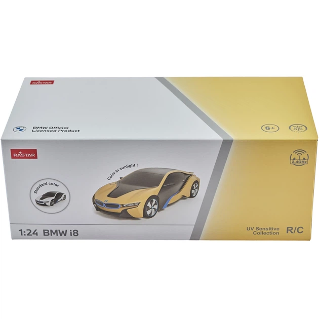 Машинка Rastar BMW i8 UV Sesitive Collection 1:24 - изображение 9