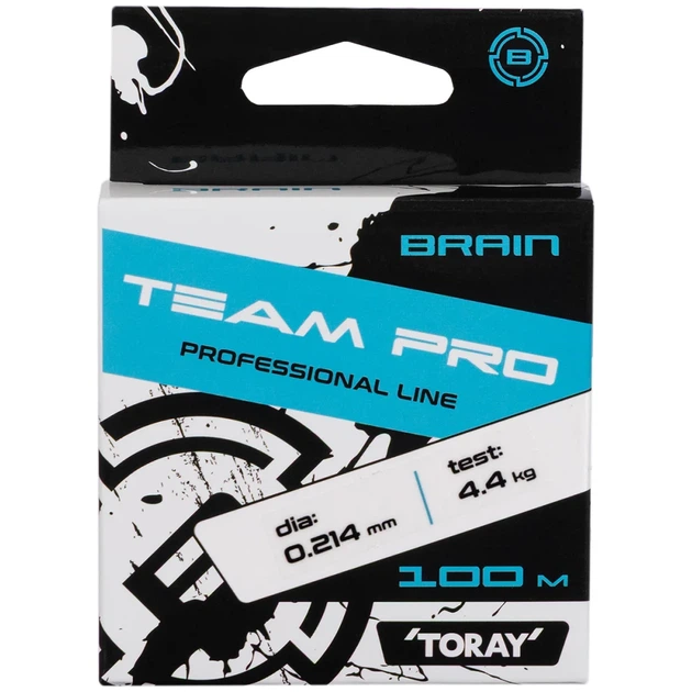 Леска Brain Team Pro 100m 0.214mm 4.4kg - изображение 2