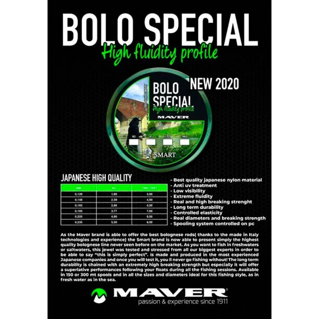 Волосінь Smart Bolo Special 150m 0.235mm 5.5kg - Фото 2 Волосінь Smart Bolo Special 150m 0.235mm 5.5kg - зображення 2