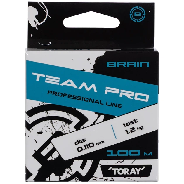 Леска Brain Team Pro 100m 0.11mm 1.2 kg - изображение 2